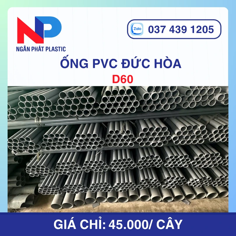 Ống Nhựa uPVC D60